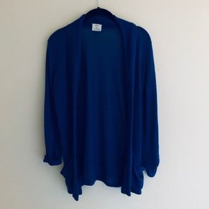 UO cobalt blue cardigan (with pockets!)